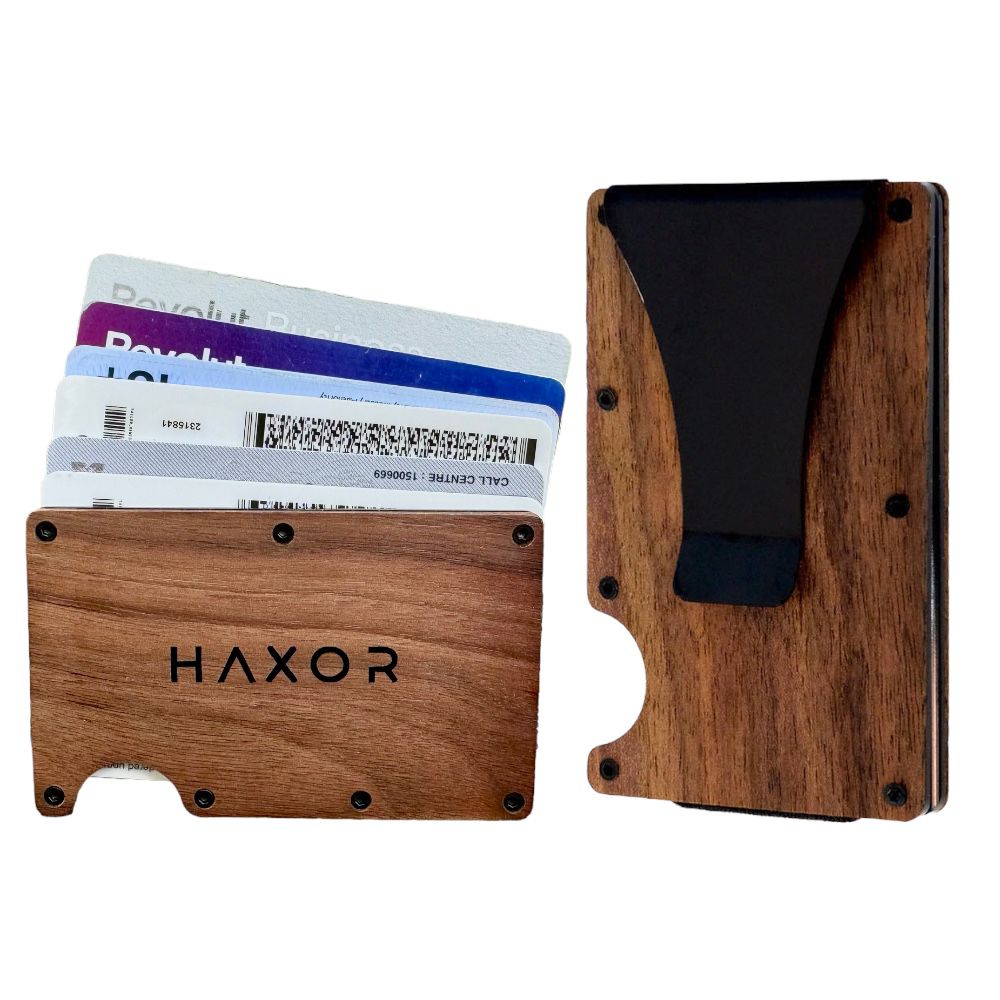 Haxor Wallet X Wood